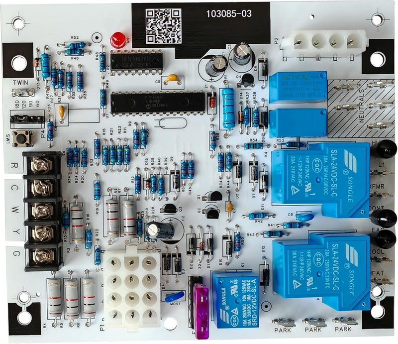 Dicsley 94W83 Furnace Control Board Replacement for 103085-02, 103085-03,1012-977A-I, 1012-83-9674 Series Single Stage Ignition Control for Lennox HVAC Equipment Plug and Play - Image 1